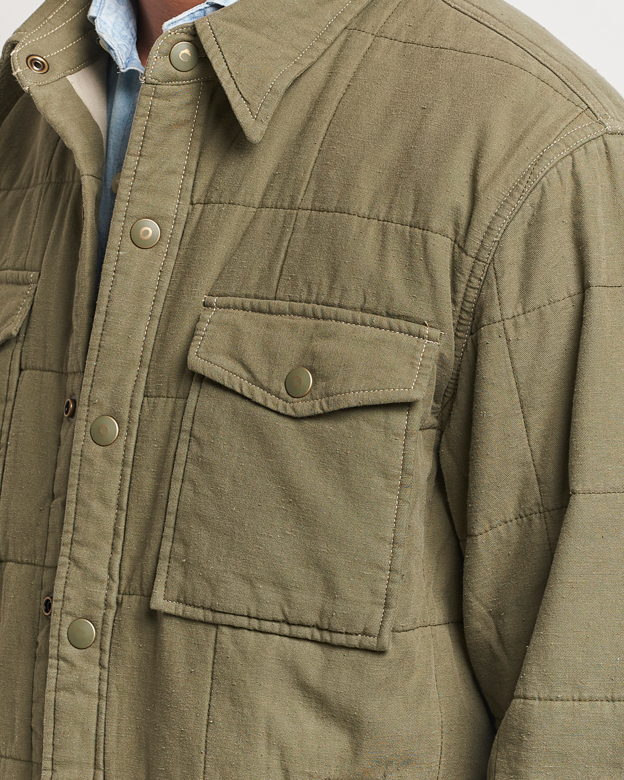Herre | Jakker | RRL | Mountain Shirt Jacket Olive Drab