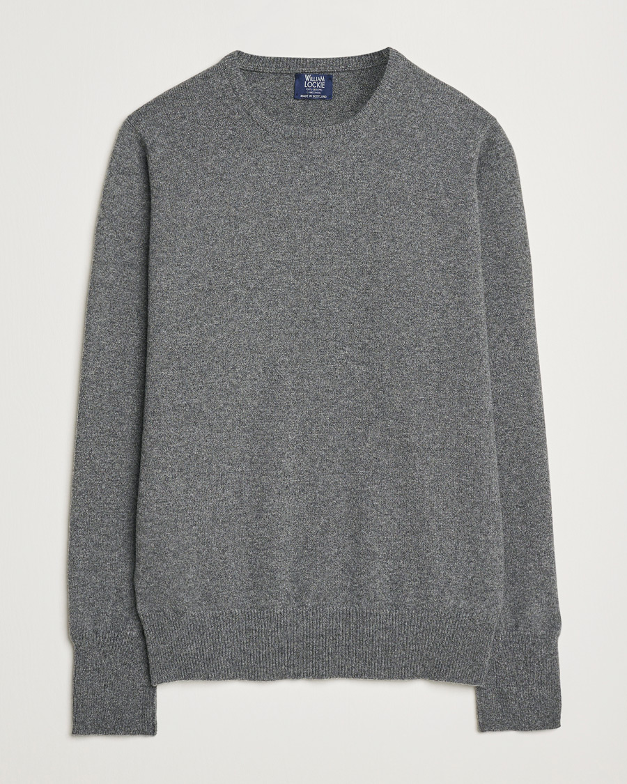 Herre | Gensere | William Lockie | Rob Lambswool Crewneck Cliff