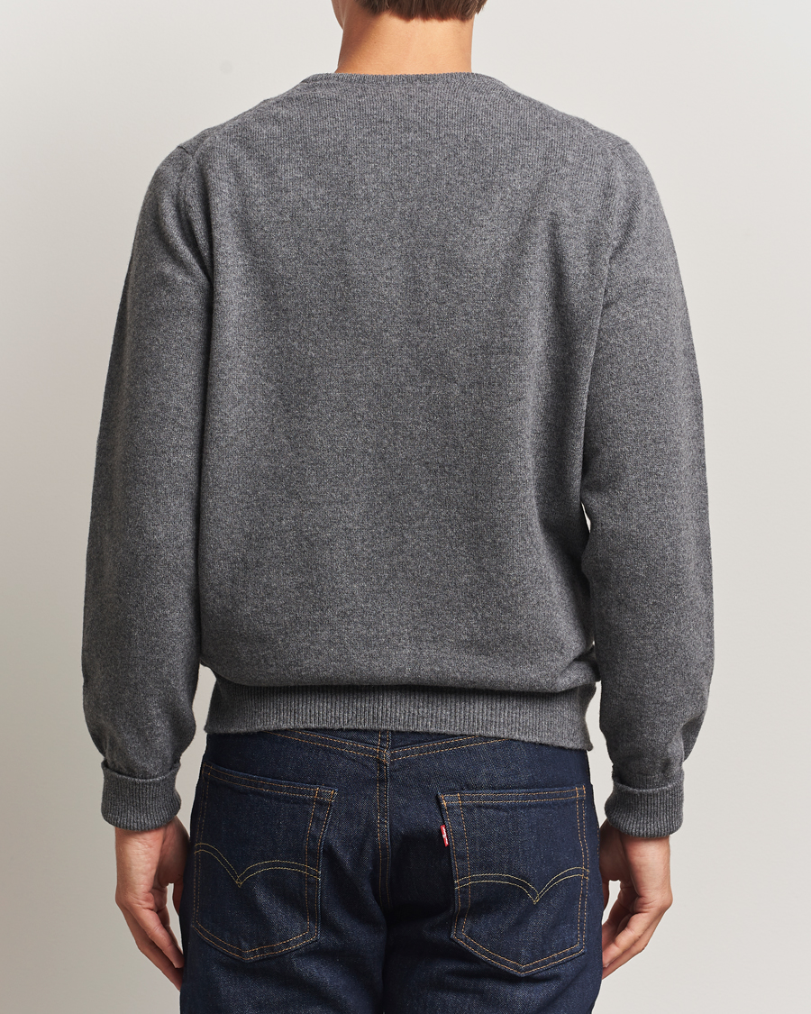 Herre | Gensere | William Lockie | Rob Lambswool Crewneck Cliff