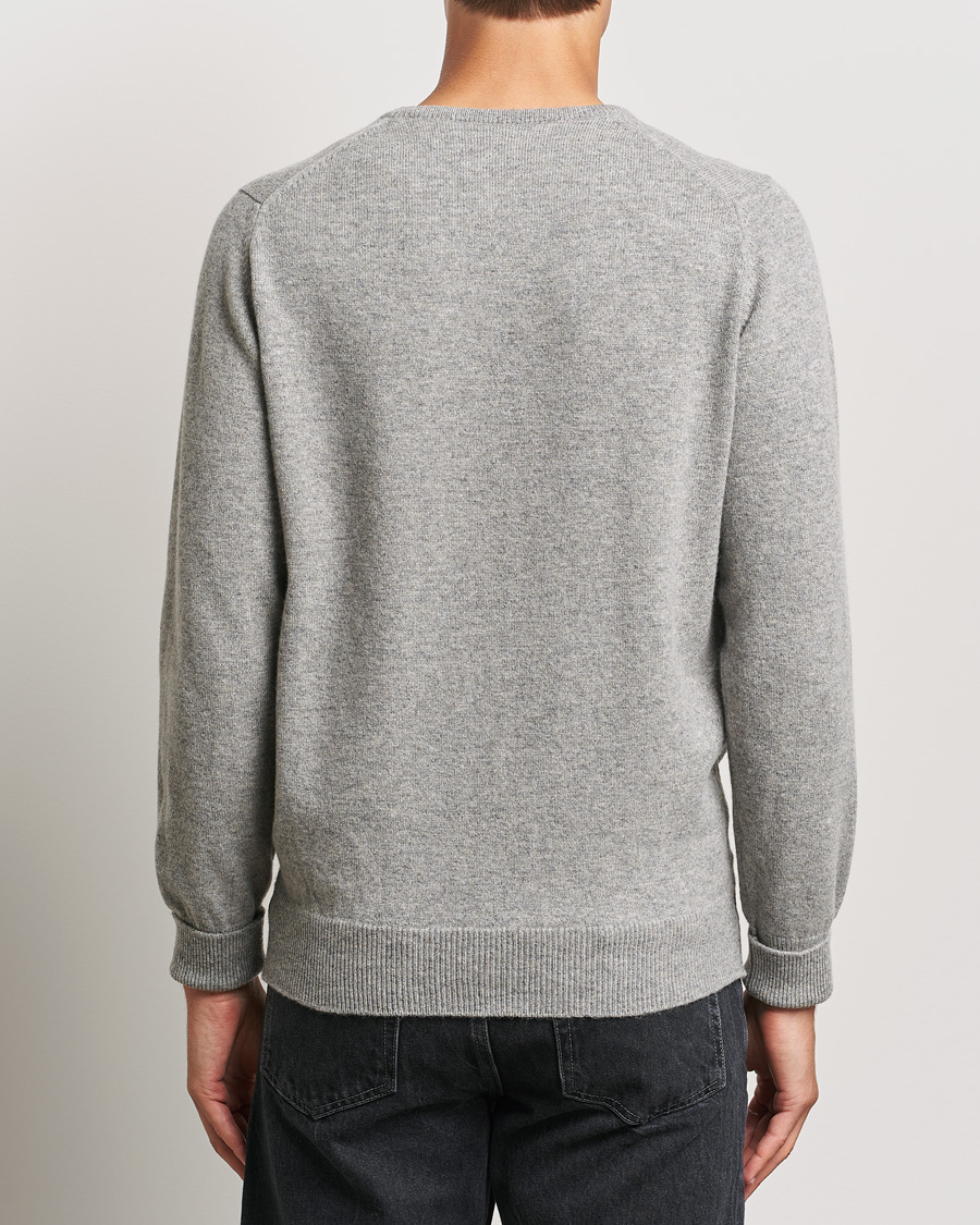 Herre | Gensere | William Lockie | Rob Lambswool Crewneck Flannel