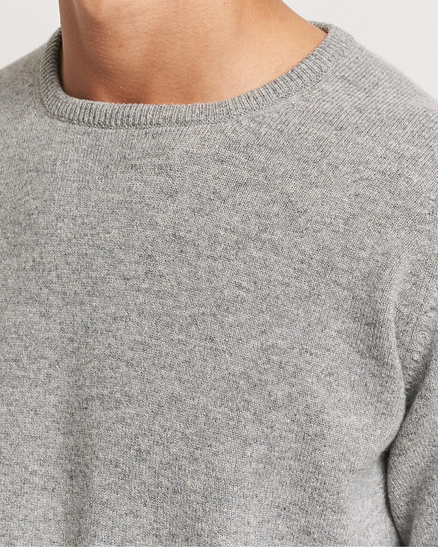 Herre | Gensere | William Lockie | Rob Lambswool Crewneck Flannel