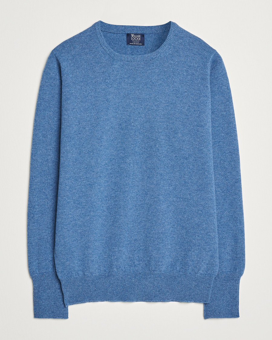 Herre | Gensere | William Lockie | Rob Lambswool Crewneck Jeans