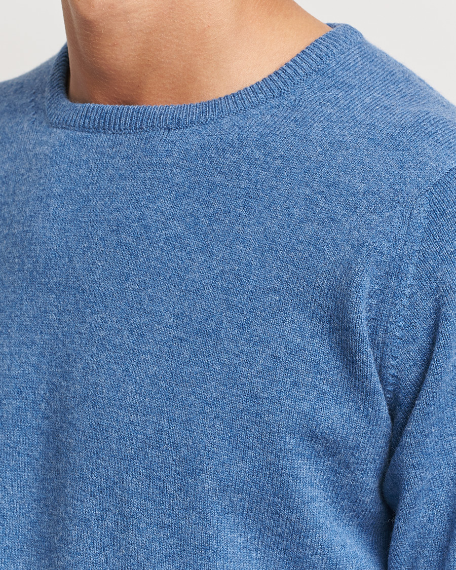 Herre | Gensere | William Lockie | Rob Lambswool Crewneck Jeans
