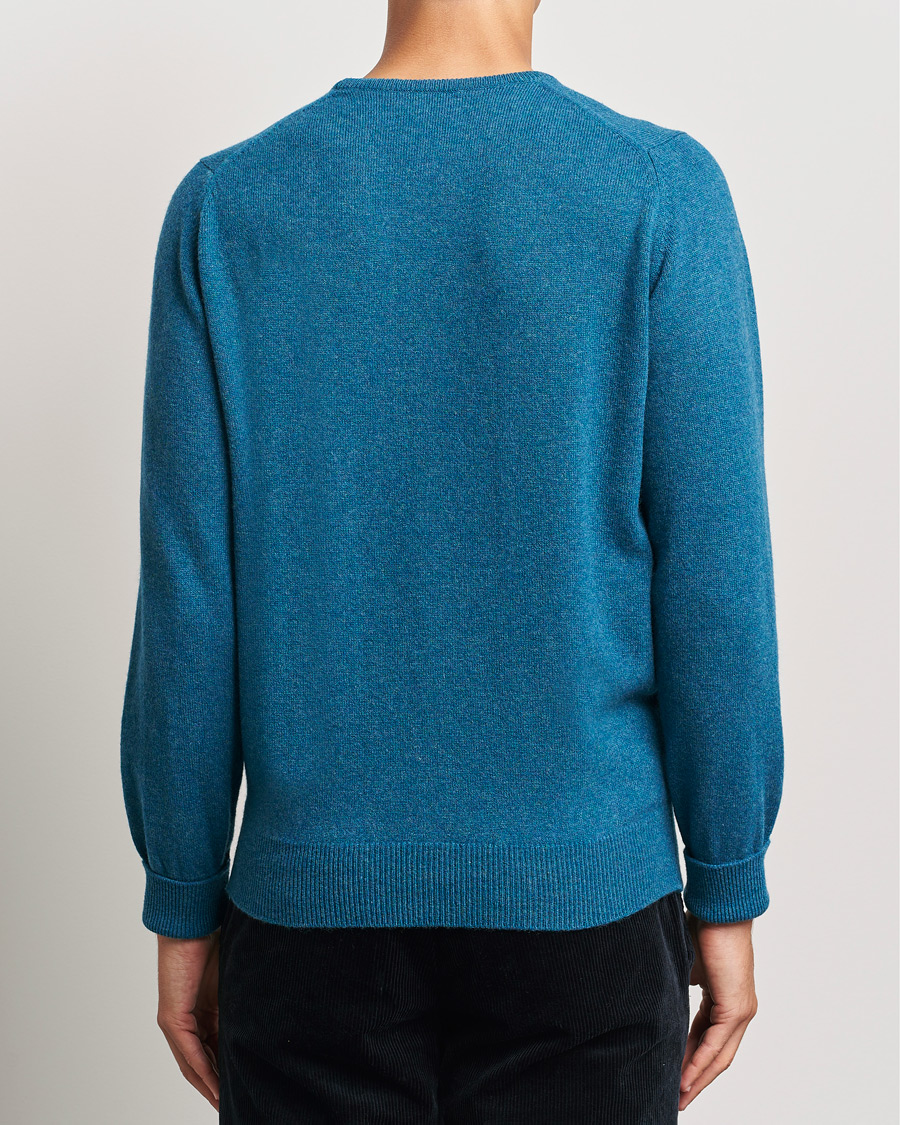 Herre | Gensere | William Lockie | Rob Lambswool Crewneck Mallard