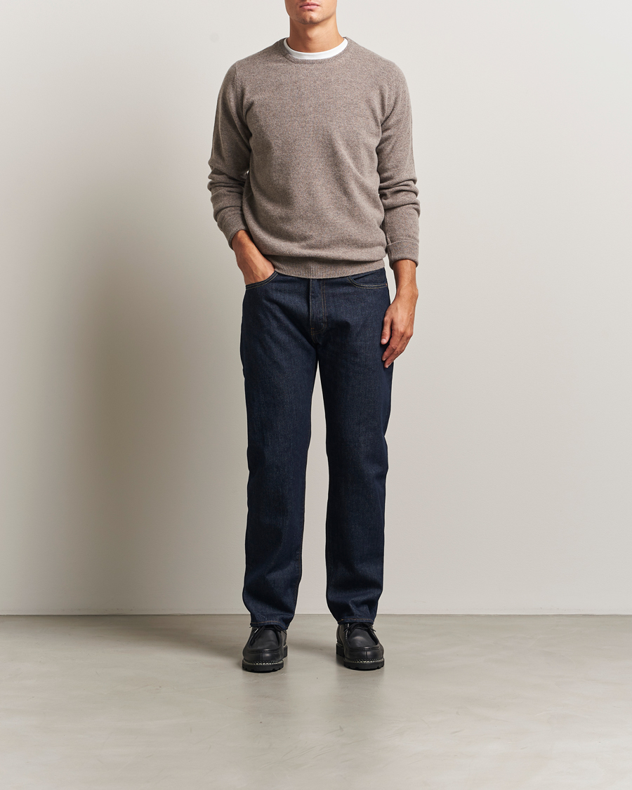 Herre | Gensere | William Lockie | Rob Lambswool Crewneck Vole
