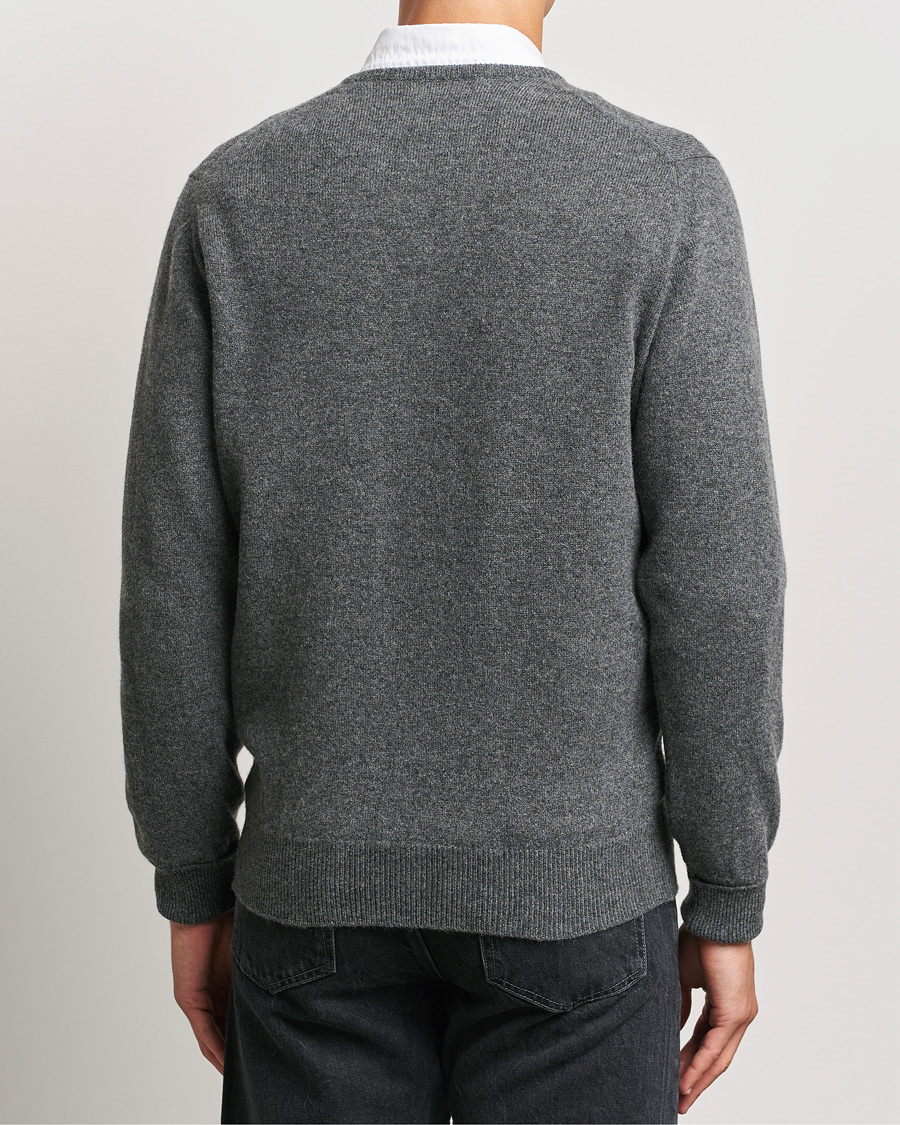 Herre | Gensere | William Lockie | Rob Lambswool V-Neck Cliff