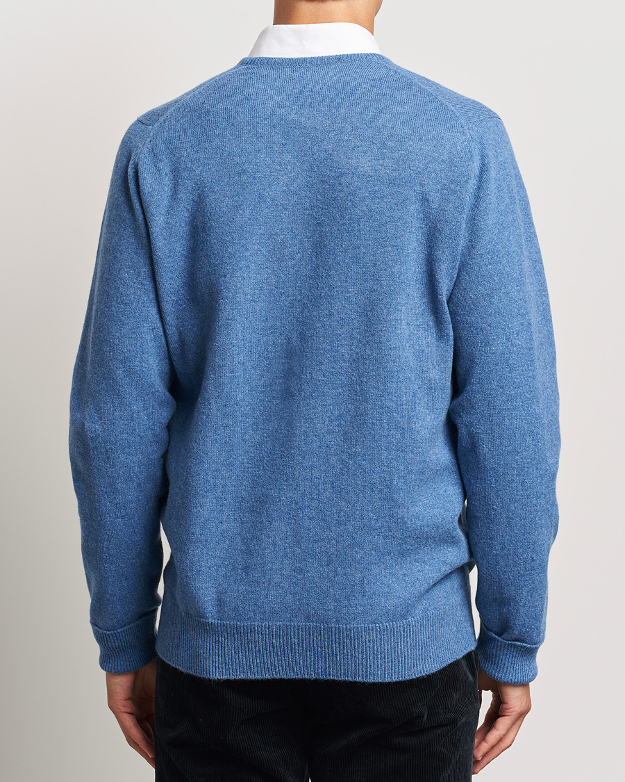 Herre | Gensere | William Lockie | Rob Lambswool V-Neck Clyde