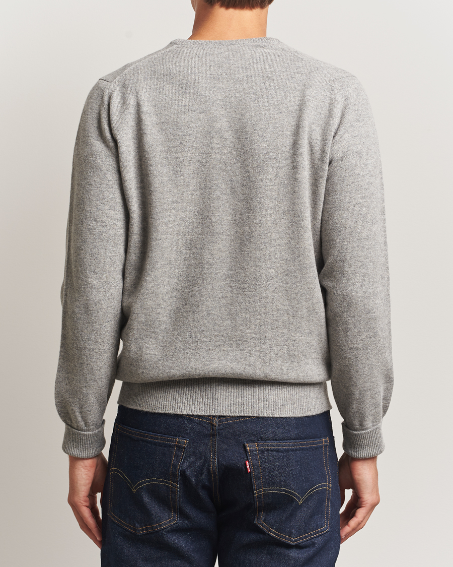 Herre | Gensere | William Lockie | Rob Lambswool V-Neck Flannel