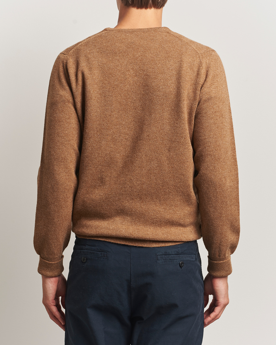 Herre | Gensere | William Lockie | Rob Lambswool V-Neck Savannah