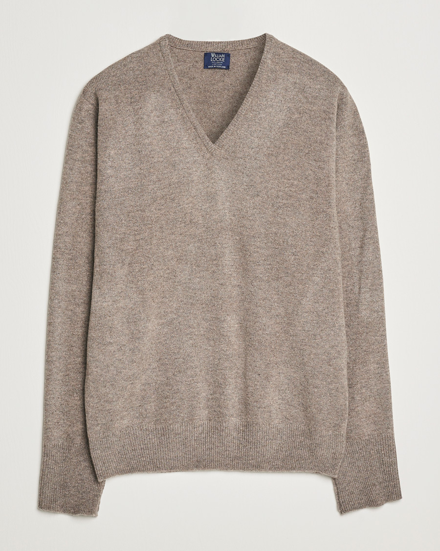 Herre | Gensere | William Lockie | Rob Lambswool V-Neck Vole
