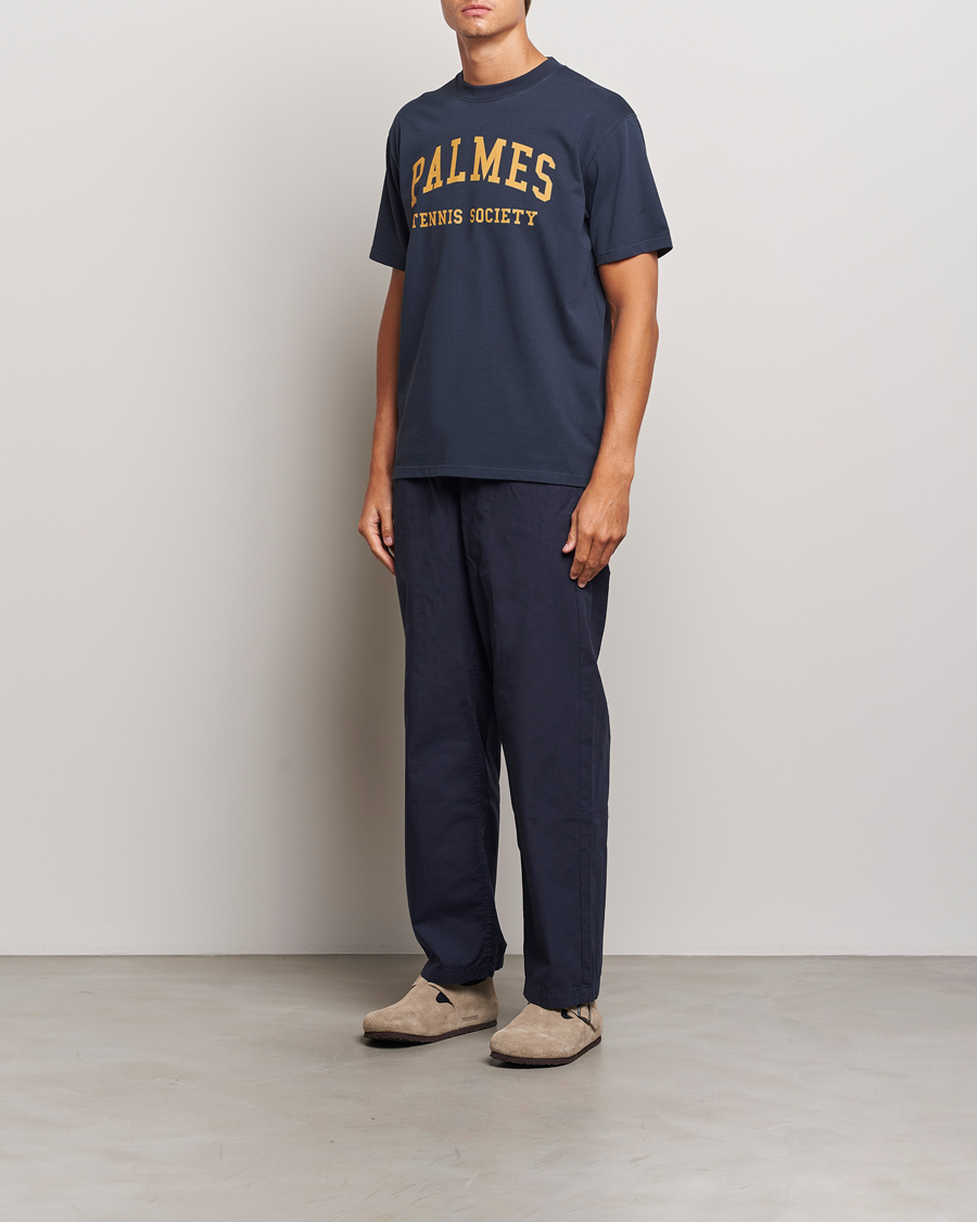 Herre | T-Shirts | Palmes | Ivan T-Shirt Navy