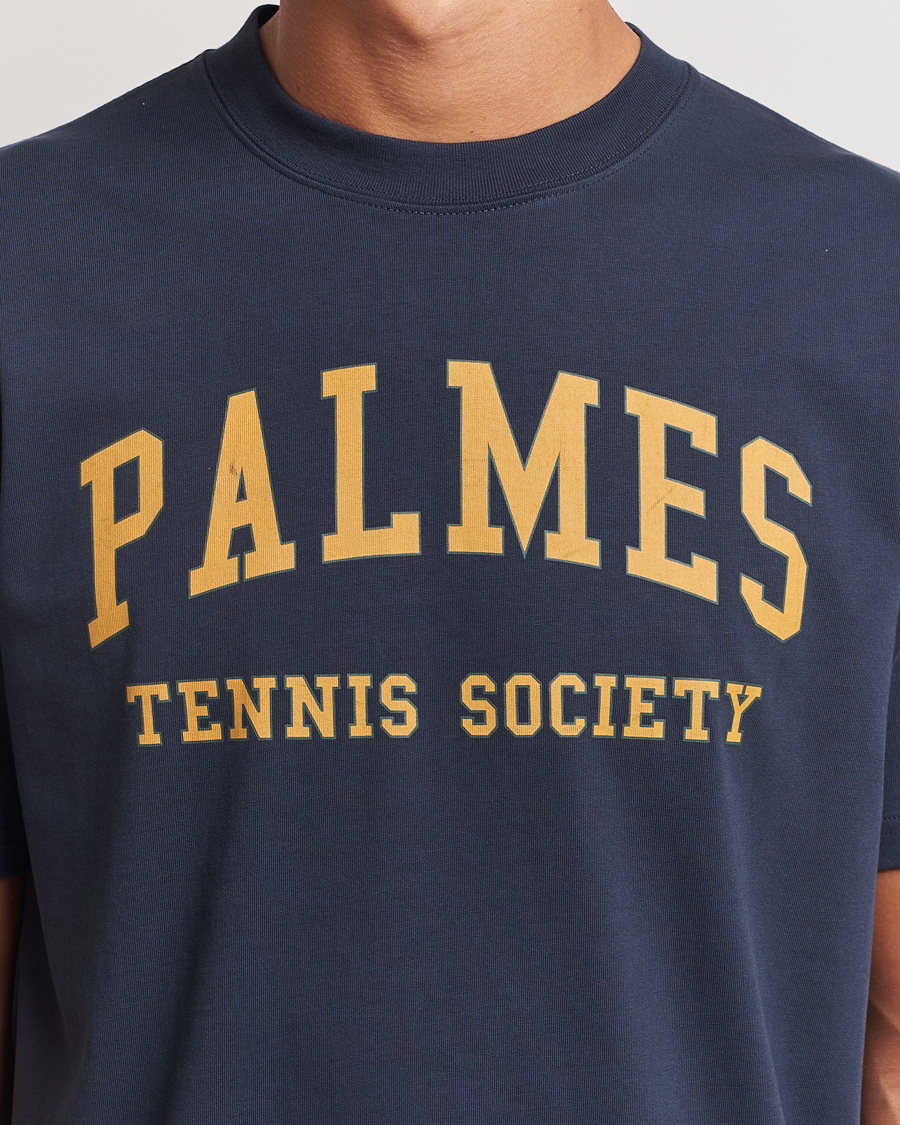 Herre | T-Shirts | Palmes | Ivan T-Shirt Navy
