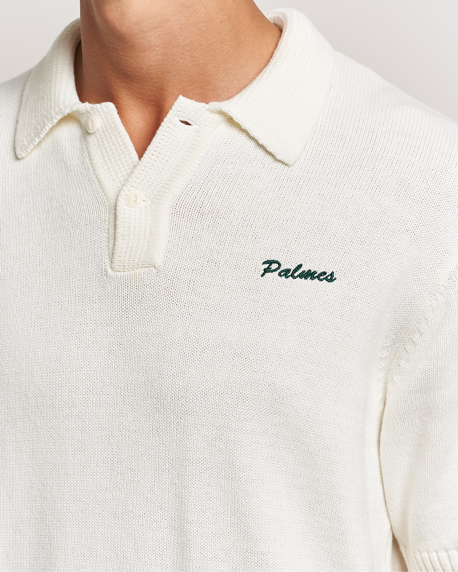 Herre | Pikéer | Palmes | Marco Knit Polo Off White
