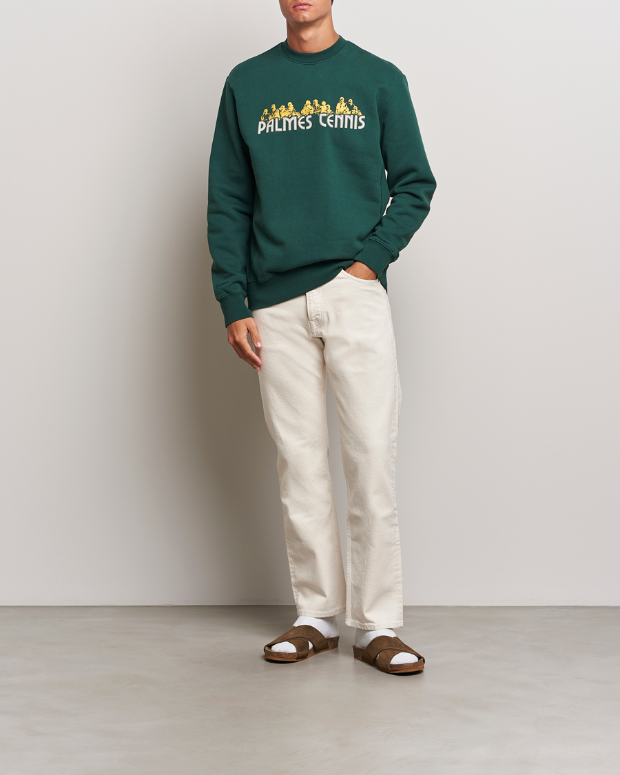 Herre | Gensere | Palmes | Entou Crewneck Sweatshirt Dark Green