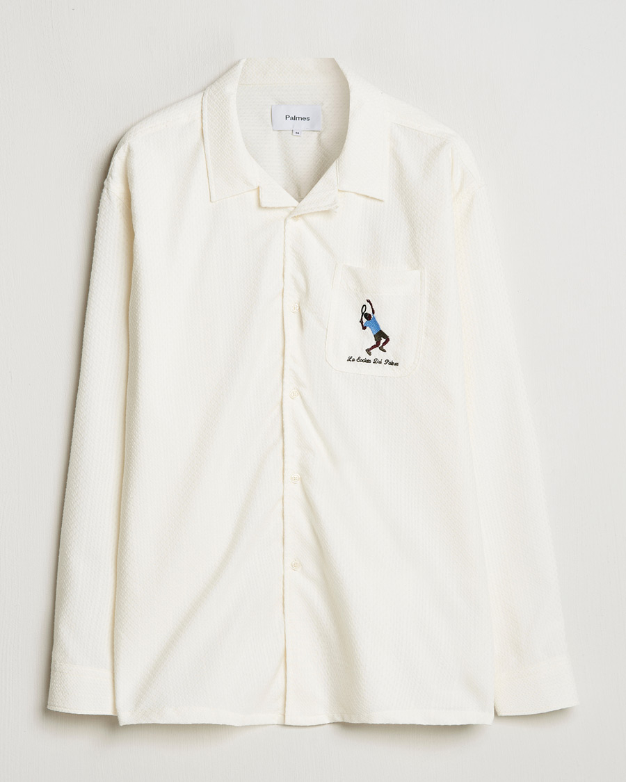 Herre | Skjorter | Palmes | Societa Structured Shirt Off White