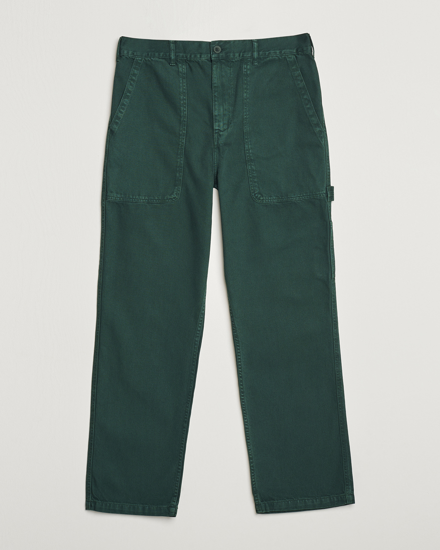 Herre | Bukser | Palmes | Broom Trousers Bottle Green