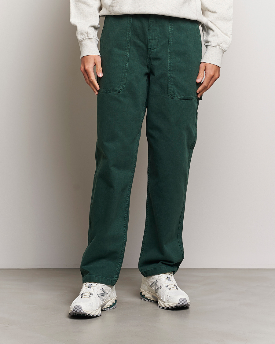 Herre | Bukser | Palmes | Broom Trousers Bottle Green