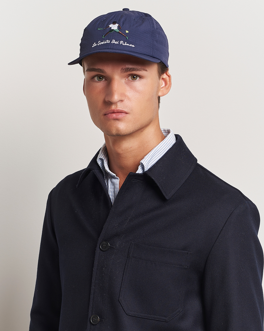 Herre | Palmes Societa Performance Cap Navy | Palmes | Societa Performance Cap Navy