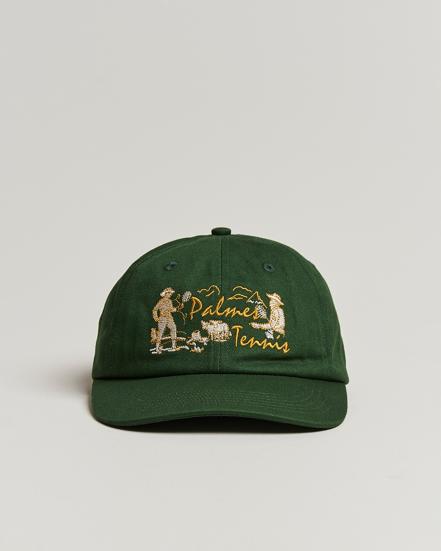 Herre | Palmes Dustup 6-Panel Cap Dark Green | Palmes | Dustup 6-Panel Cap Dark Green