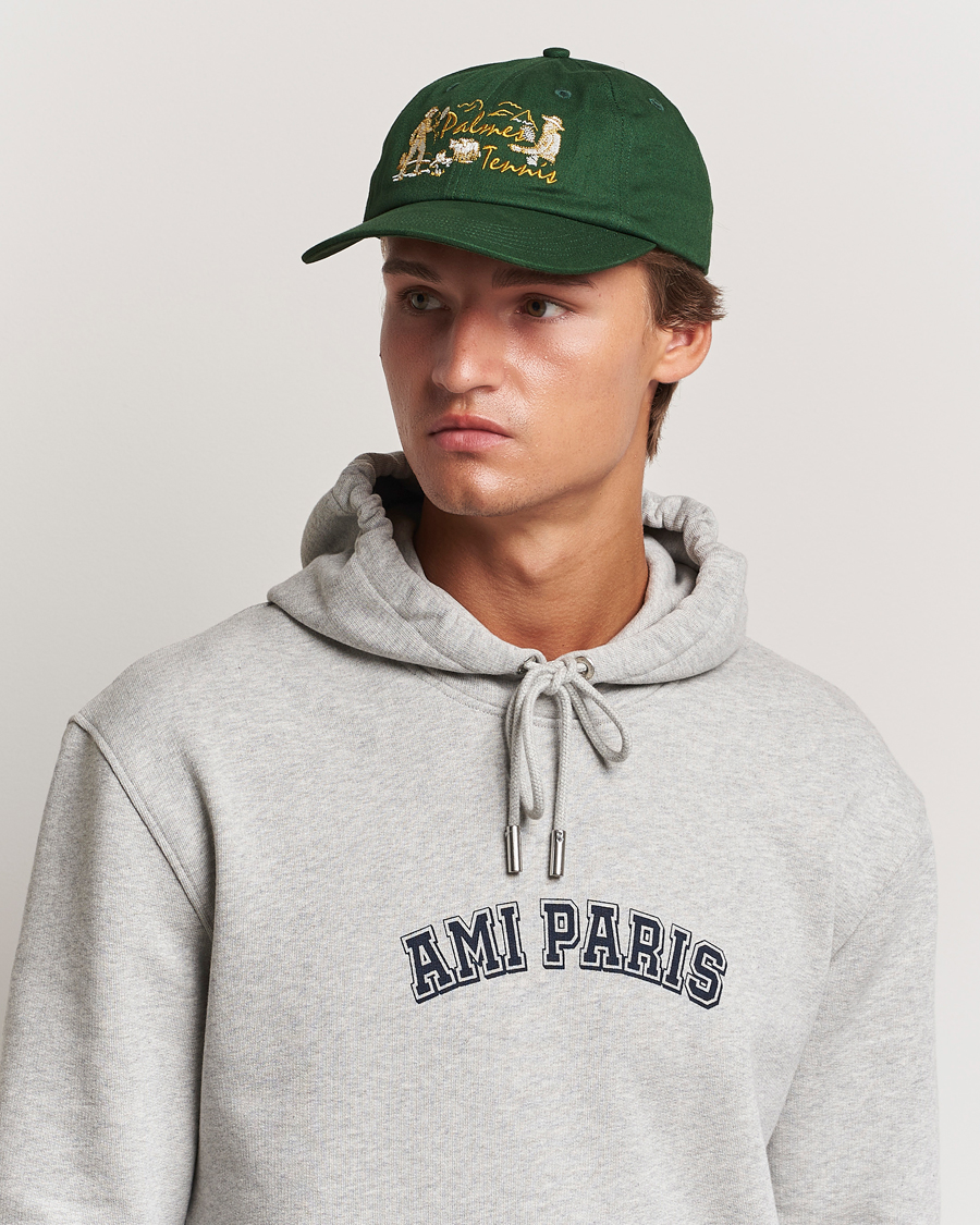 Herre | Palmes Dustup 6-Panel Cap Dark Green | Palmes | Dustup 6-Panel Cap Dark Green