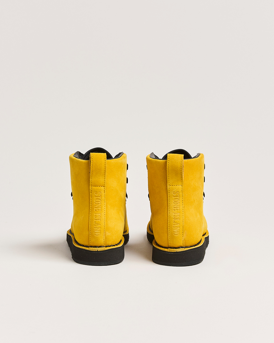 Herre | Stone Island Suede Boot Yellow | Stone Island | Suede Boot Yellow