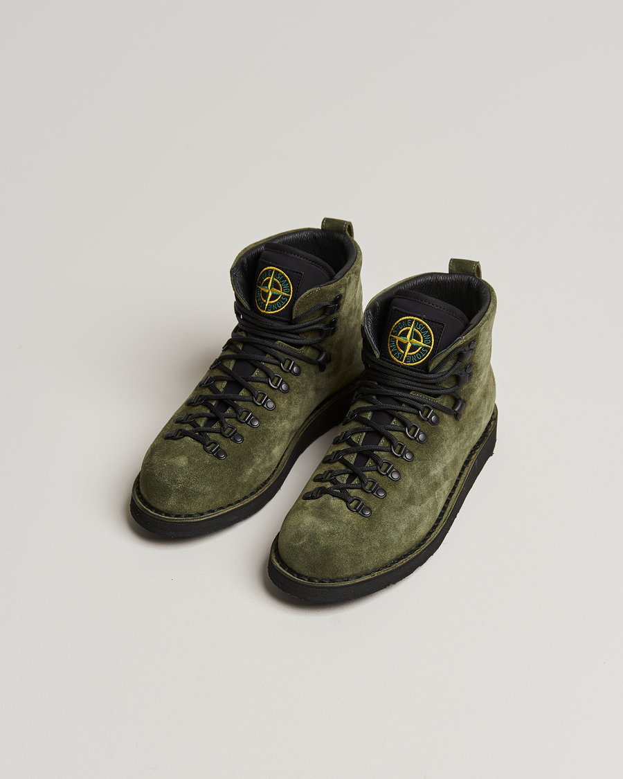 Herre | Stone Island Suede Boot Sage | Stone Island | Suede Boot Sage
