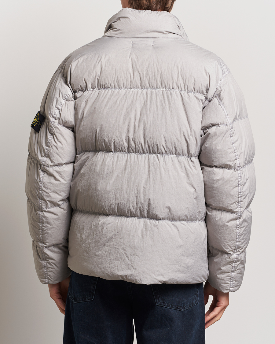Herre | Jakker | Stone Island | Garment Dyed Recycled Nylon Down Jacket Grey