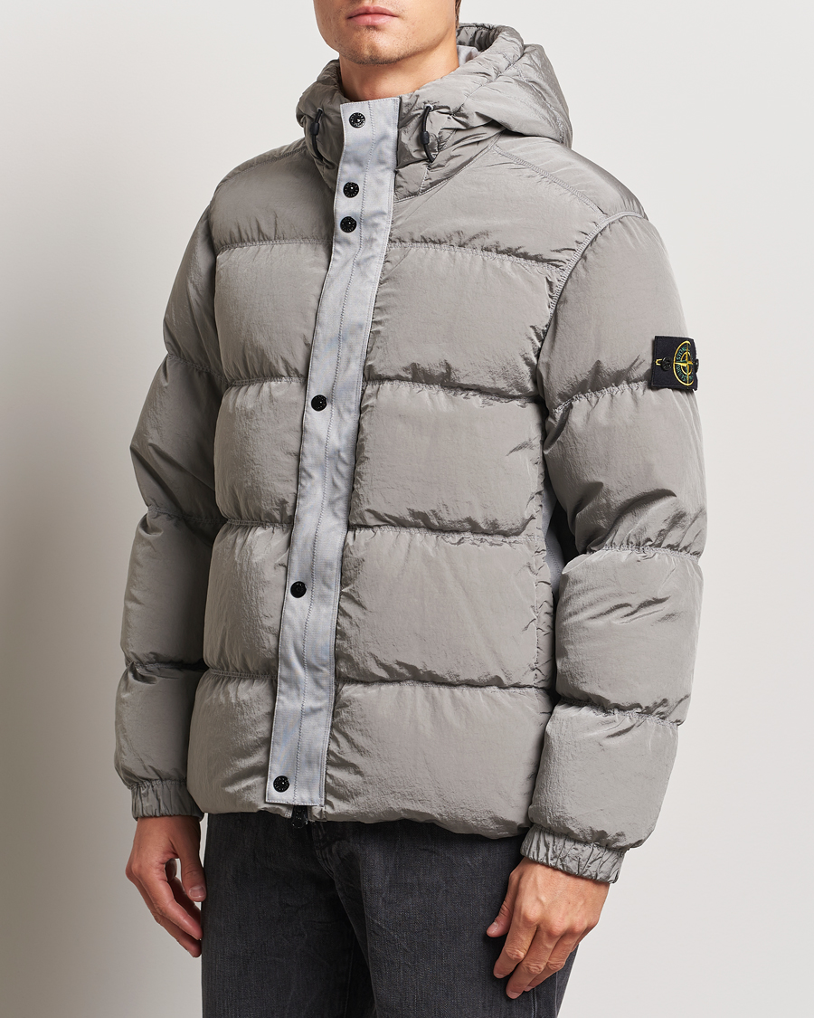Herre | Jakker | Stone Island | Nylon Metal Down Jacket Grey