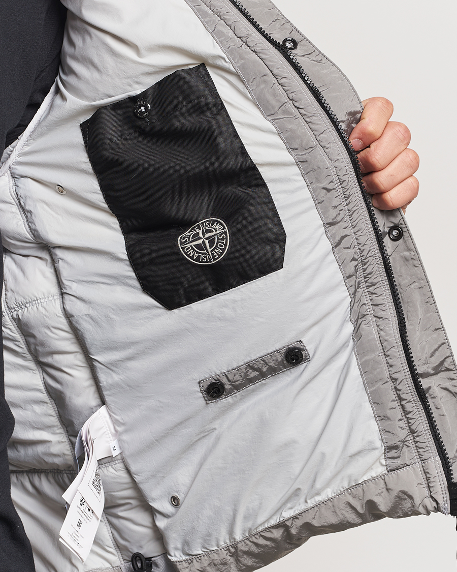 Herre | Jakker | Stone Island | Nylon Metal Down Jacket Grey