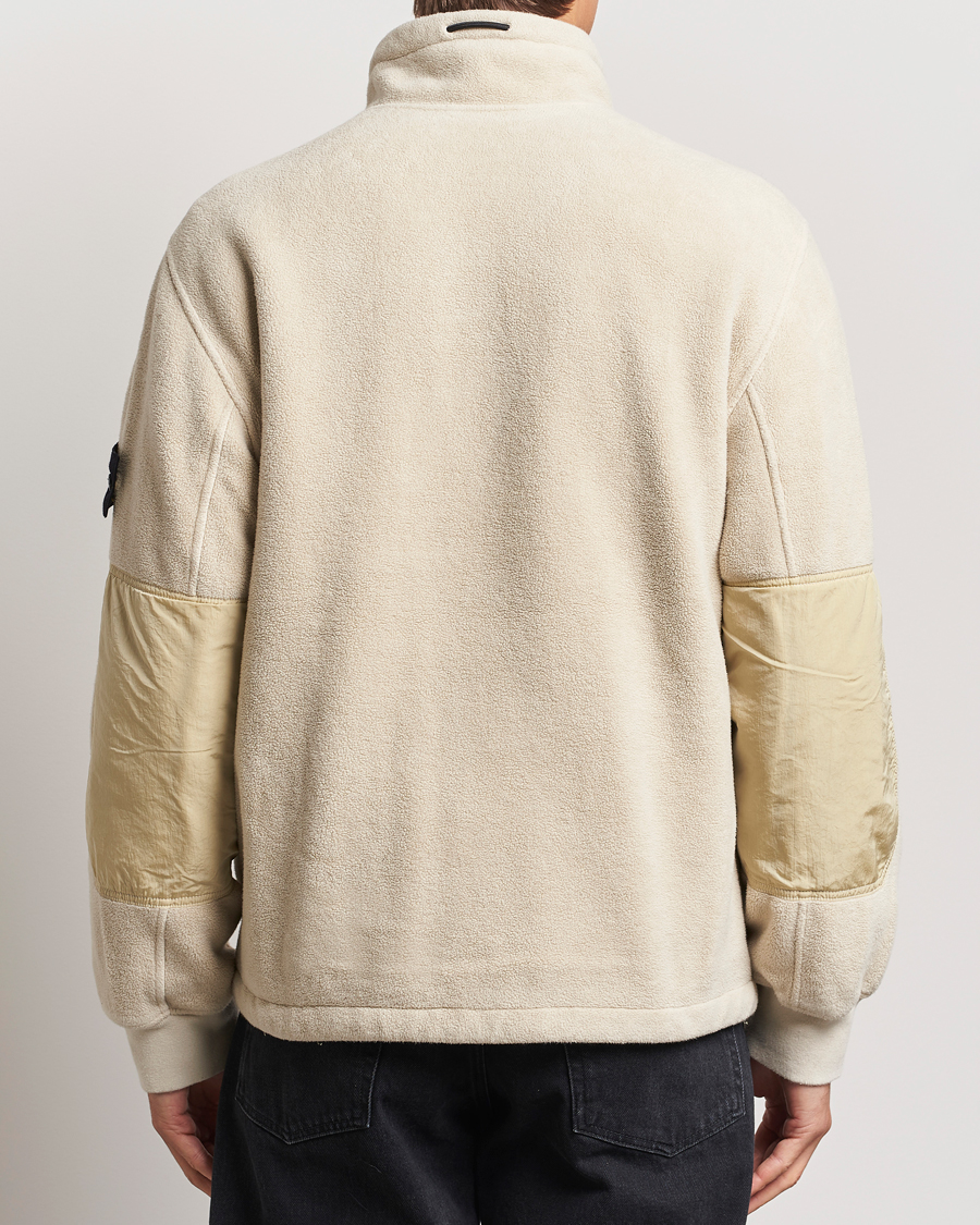 Herre | Jakker | Stone Island | Nylon Cotton Fleece Jacket Plaster