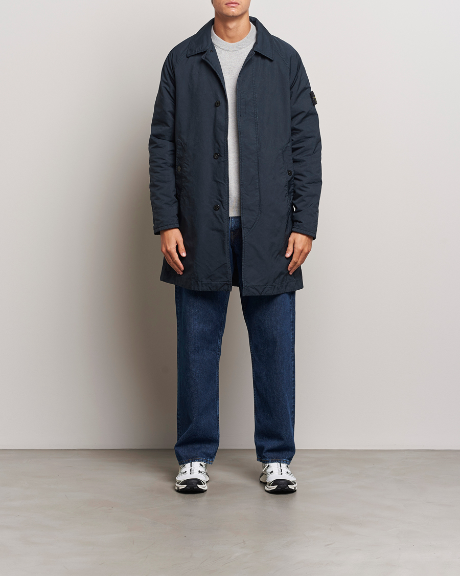 Herre | Jakker | Stone Island | David TC Coat Navy Blue