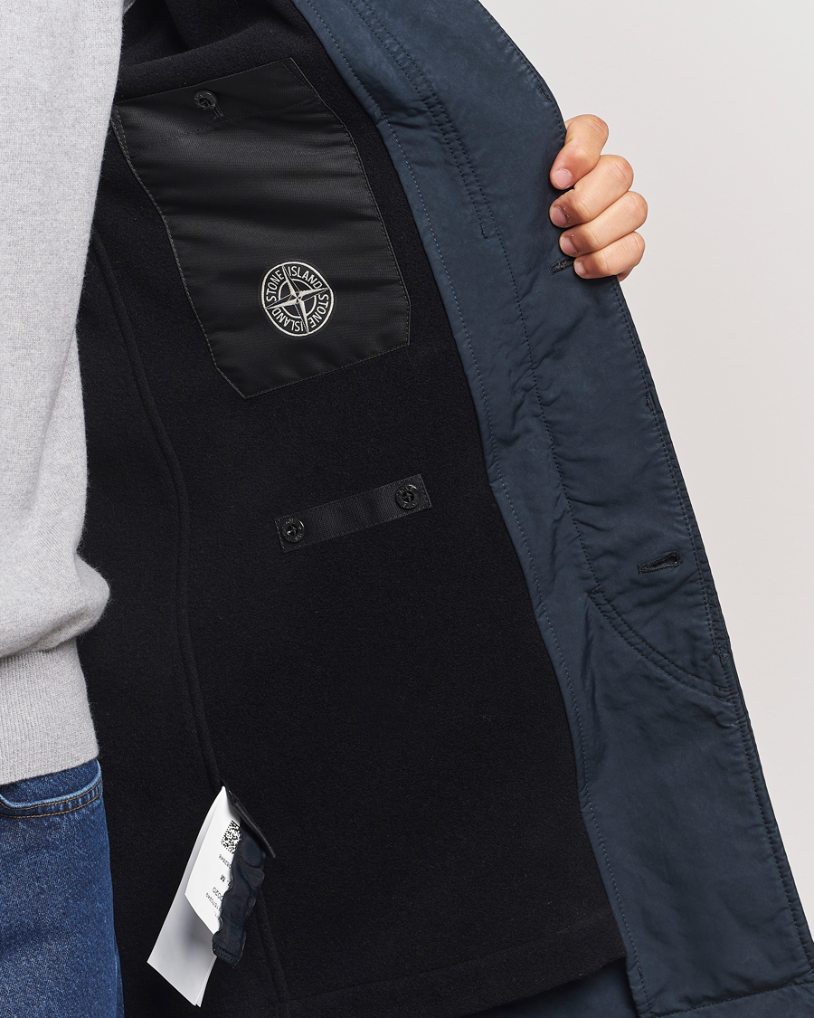 Herre | Jakker | Stone Island | David TC Coat Navy Blue