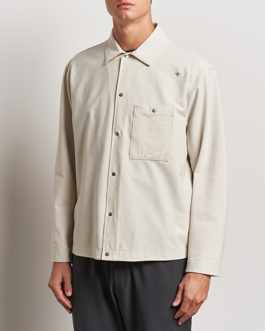 Herre | Skjorter | Stone Island | Stellina Overshirt Sand