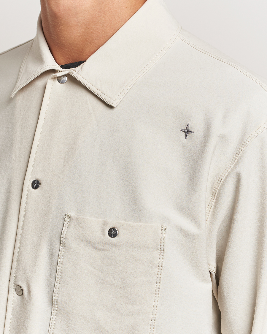 Herre | Skjorter | Stone Island | Stellina Overshirt Sand