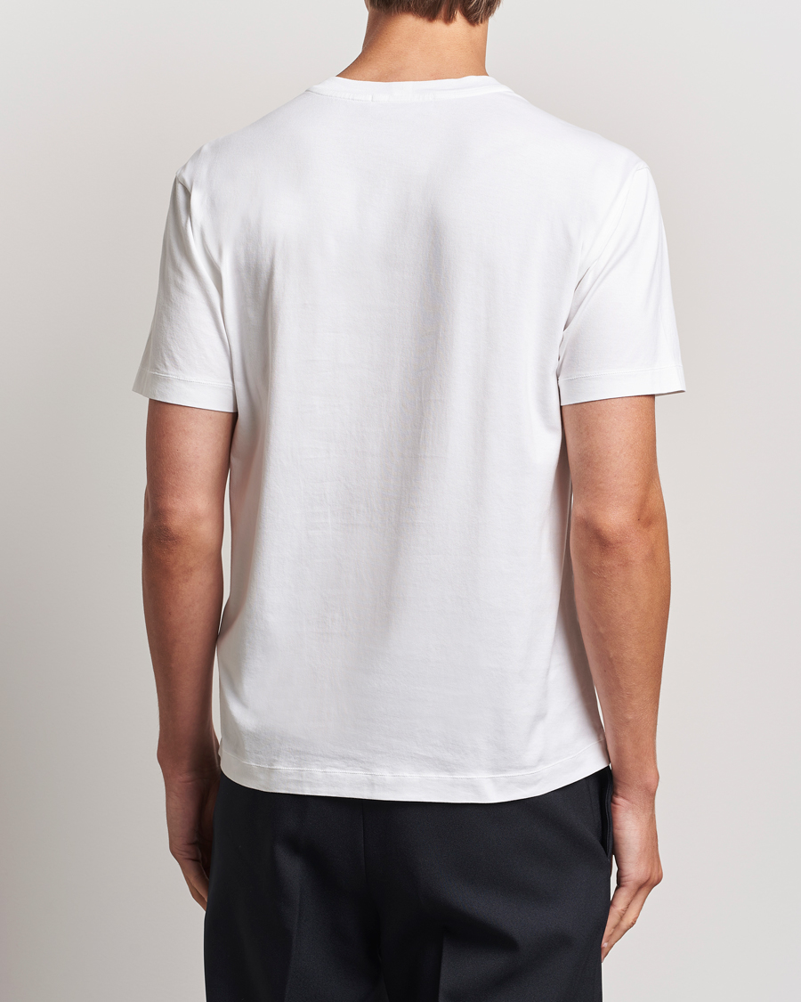 Herre | T-Shirts | Stone Island | Garment Dyed Jersey T-Shirt White