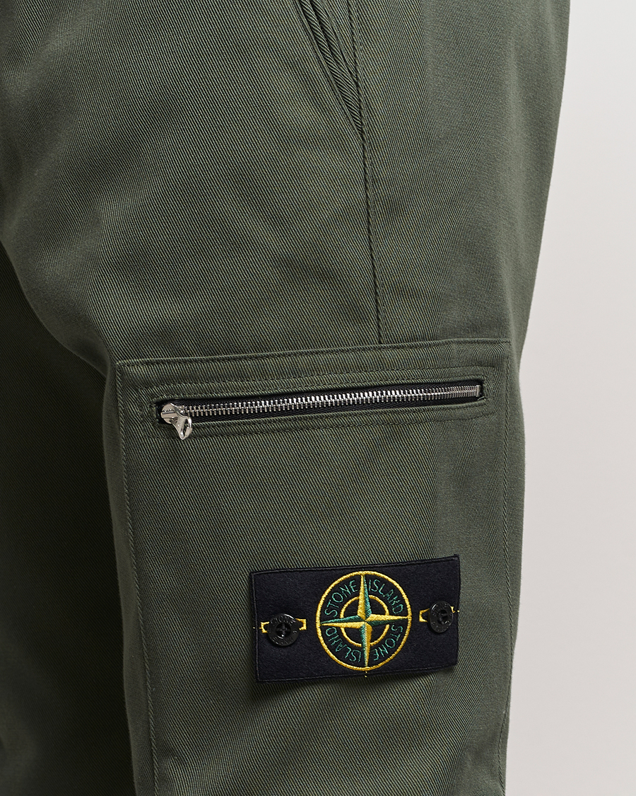 Herre | Bukser | Stone Island | Cotton Nylon Trousers Musk