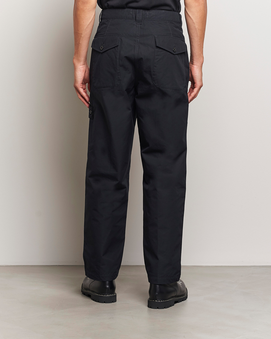 Herre | Bukser | Stone Island | Ghost Cotton Ventile Pants Black