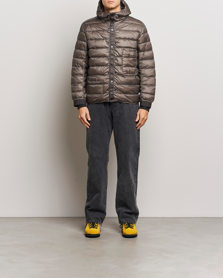 Herre | Jakker | Stone Island | Presidents Knit Down Liner Hood Black