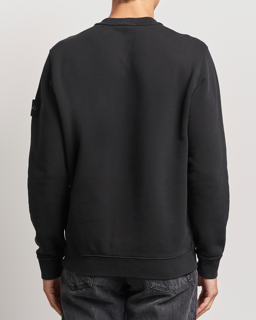 Herre | Gensere | Stone Island | Old Dyed Cotton Sweatshirt Black