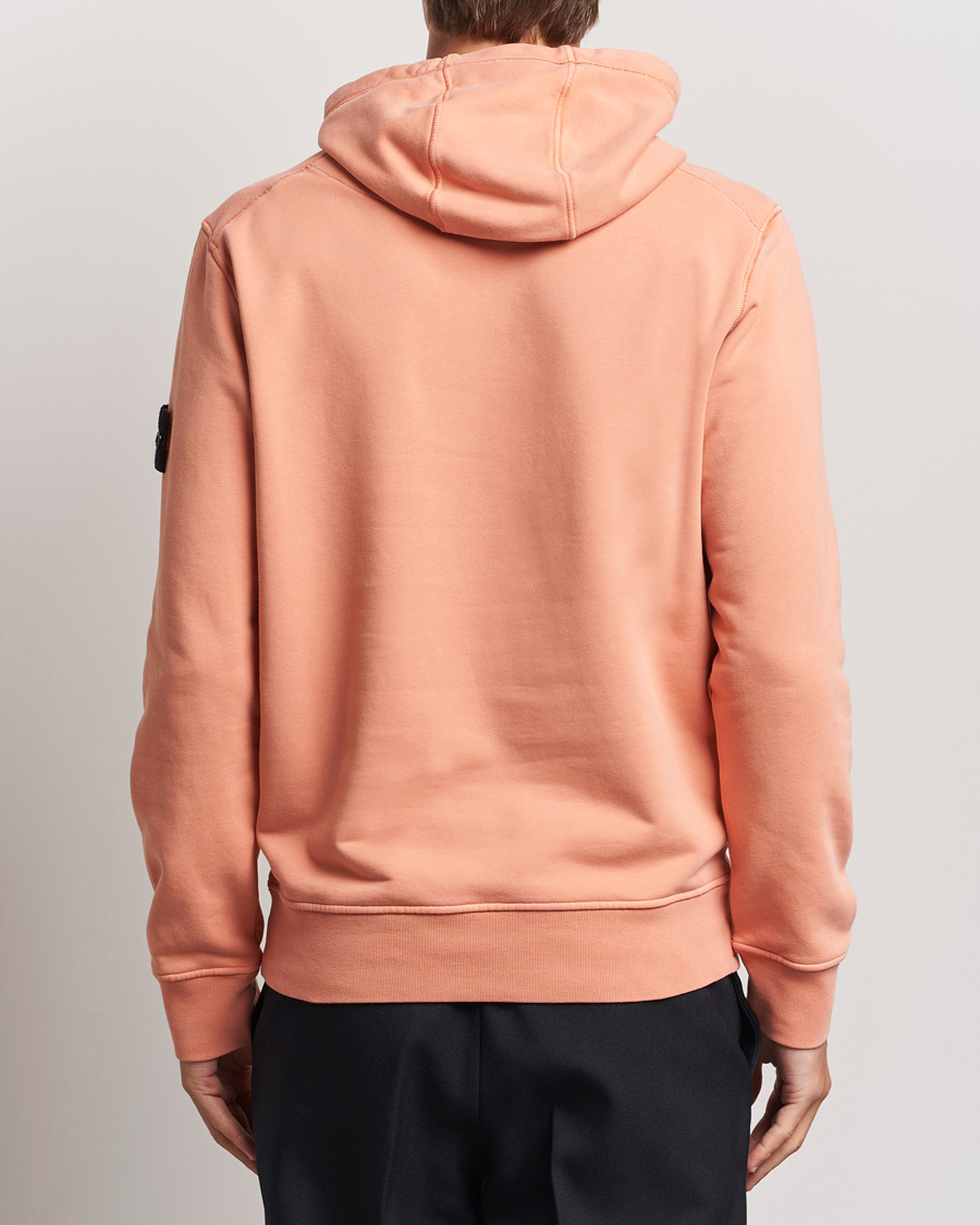 Herre | Gensere | Stone Island | Garment Dyed Fleece Hood Orange