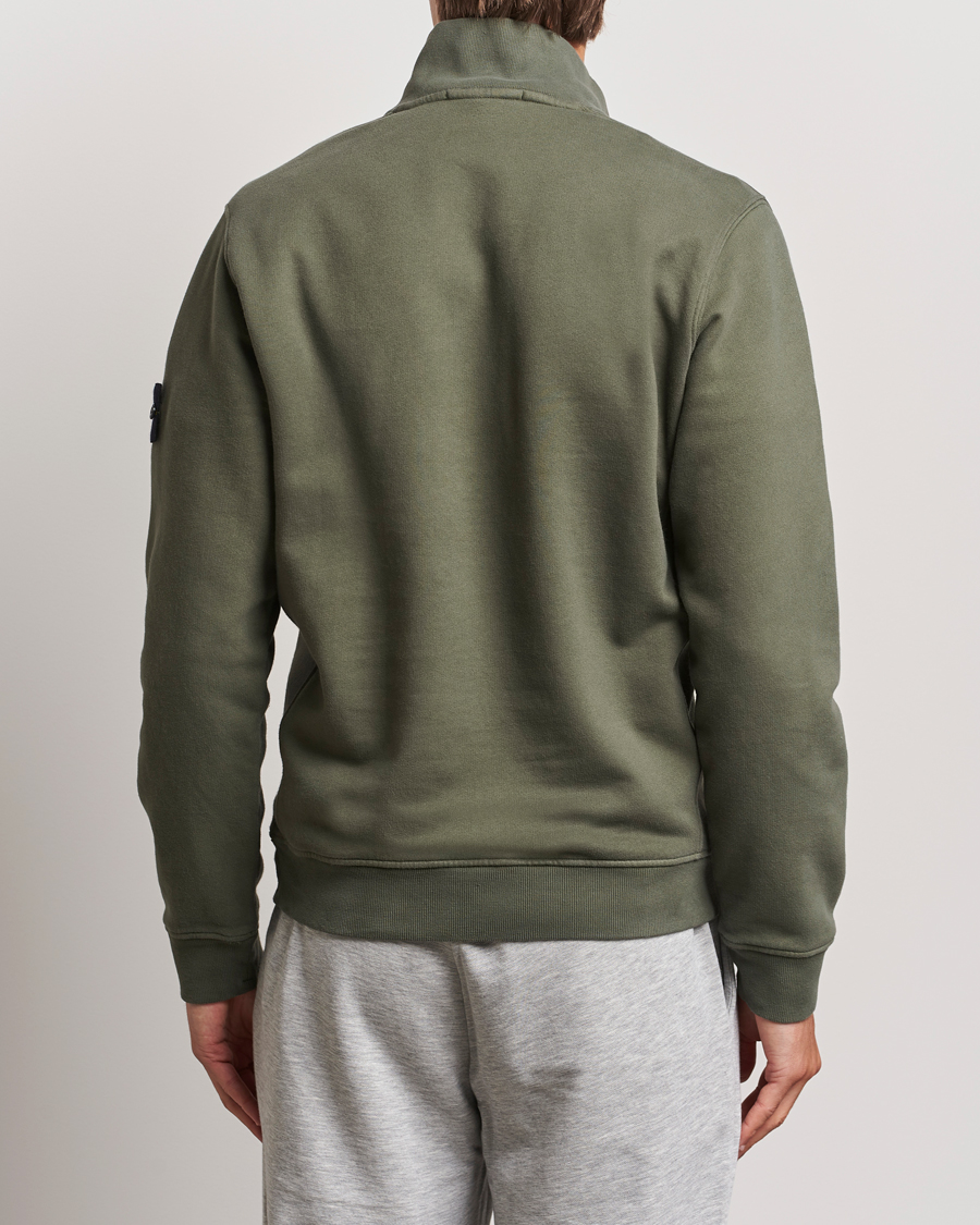 Herre | Gensere | Stone Island | Garment Dyed Fleece Half Zip Musk