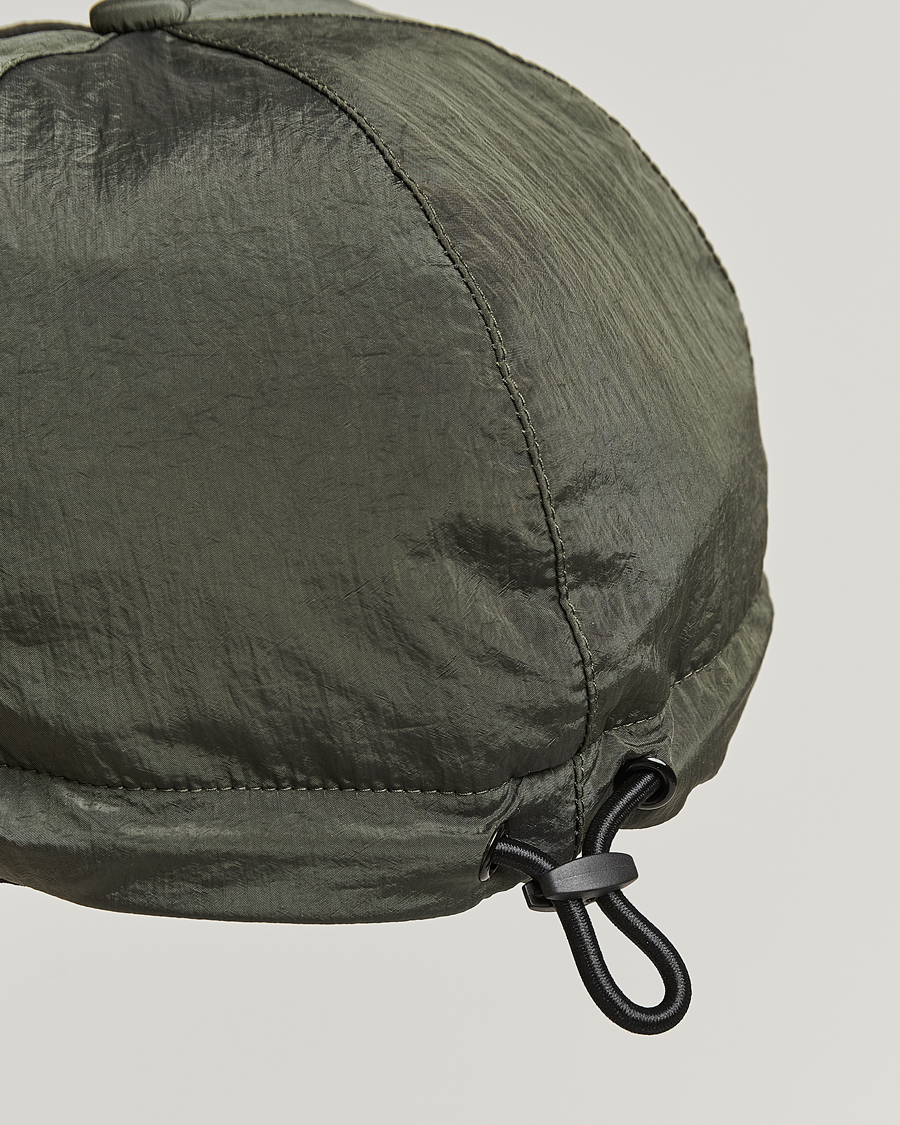 Herre | Stone Island Nylon Metal Logo Cap Musk | Stone Island | Nylon Metal Logo Cap Musk