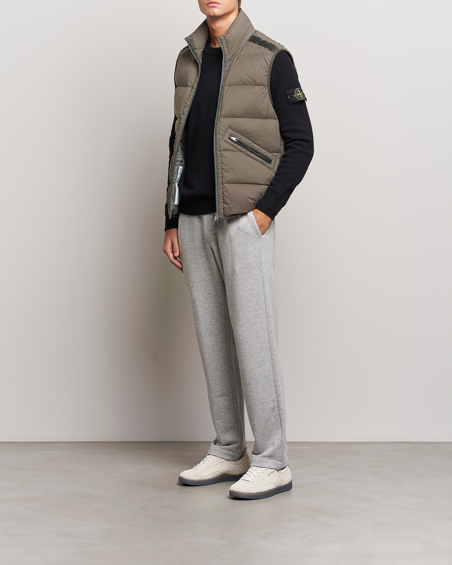 Herre | Jakker | Stone Island | Nylon Down-TC Vest Walnut