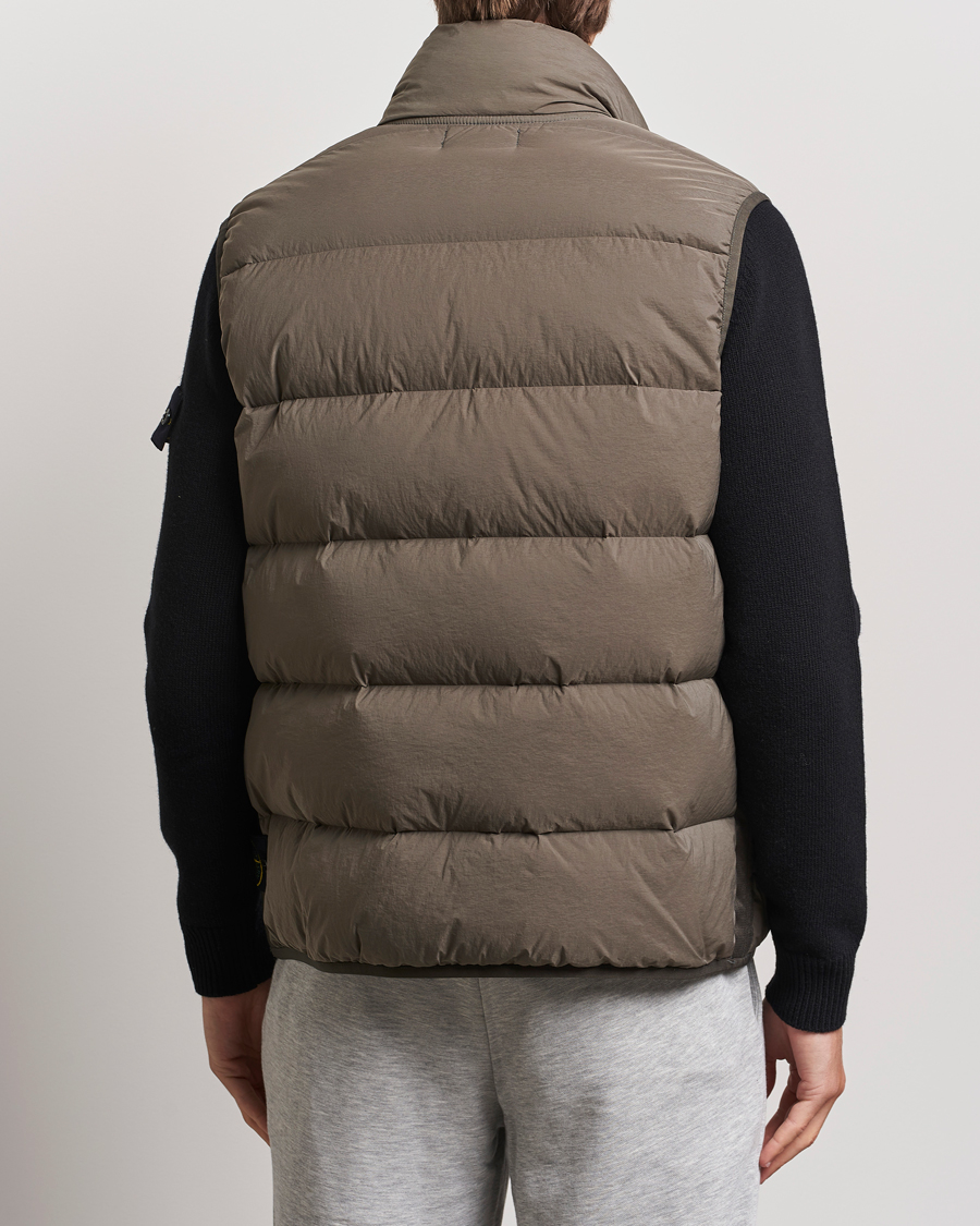 Herre | Jakker | Stone Island | Nylon Down-TC Vest Walnut