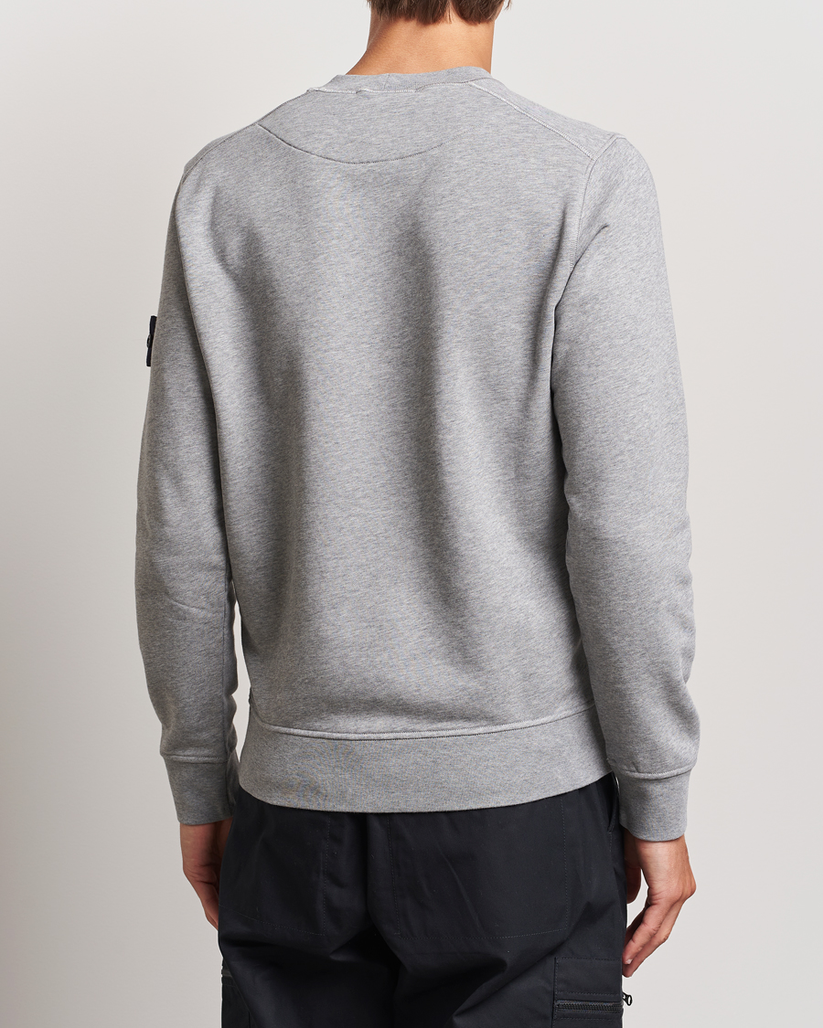 Herre | Gensere | Stone Island | Garment Dyed Fleece Sweatshirt Melange Grey