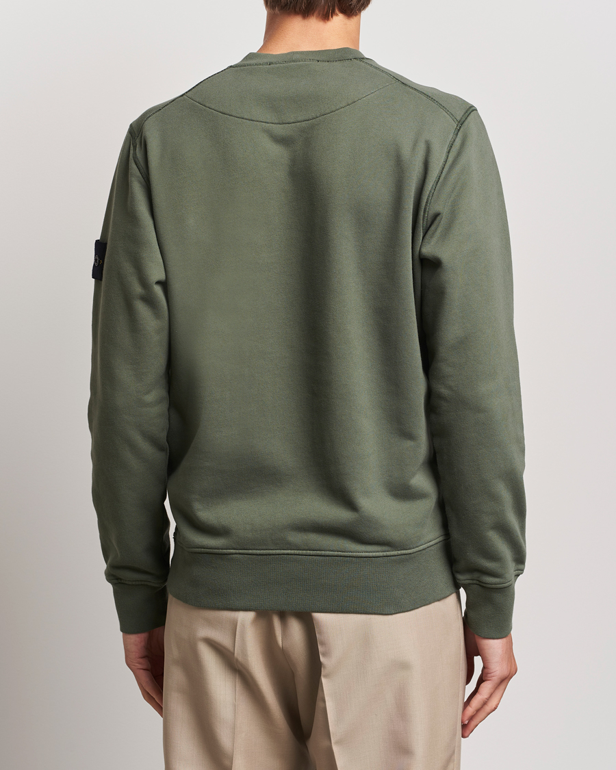 Herre | Gensere | Stone Island | Garment Dyed Fleece Sweatshirt Musk