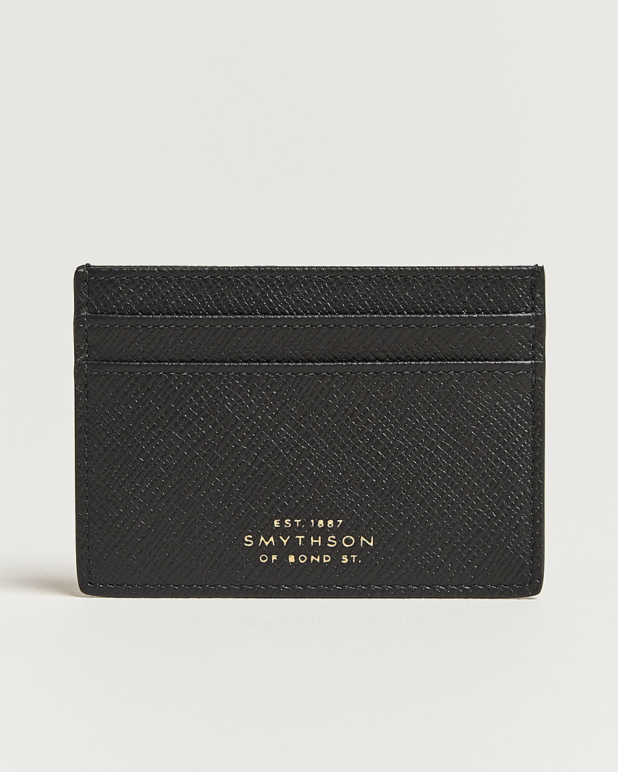Herre | Lommebøker | Smythson | Panama Flat Cardholder Black