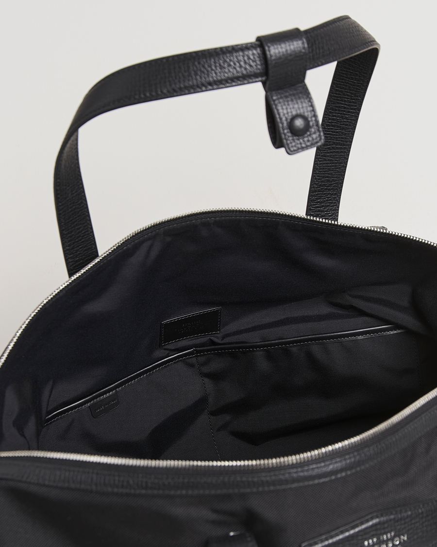 Herre | Vesker | Smythson | Canvas Norton Small Travel Bag Black