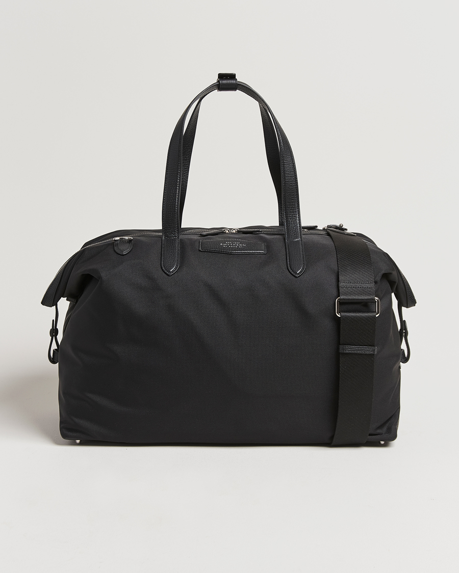Herre | Vesker | Smythson | Canvas Norton Travel Bag Black