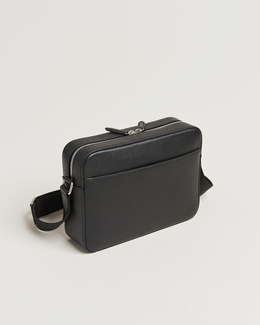 Herre | Vesker | Smythson | Ludlow Zip Crossbody Bag Black